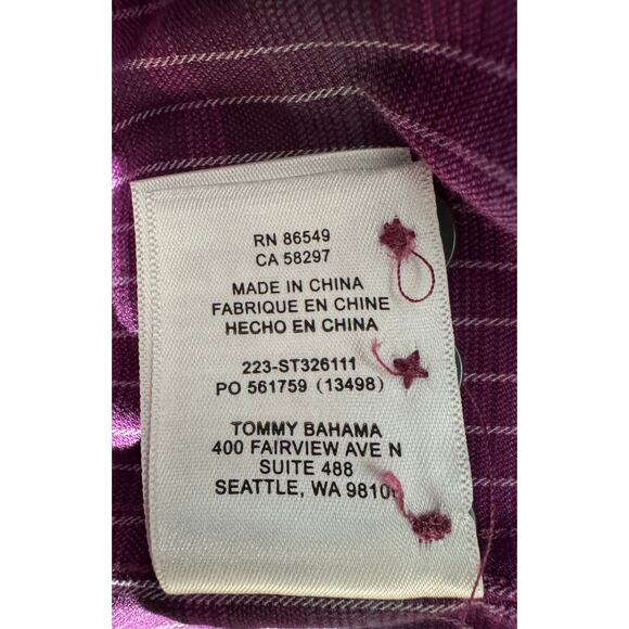 Tommy Bahama Men's 3XL Long Sleeve Shirt - Picture 5 of 6